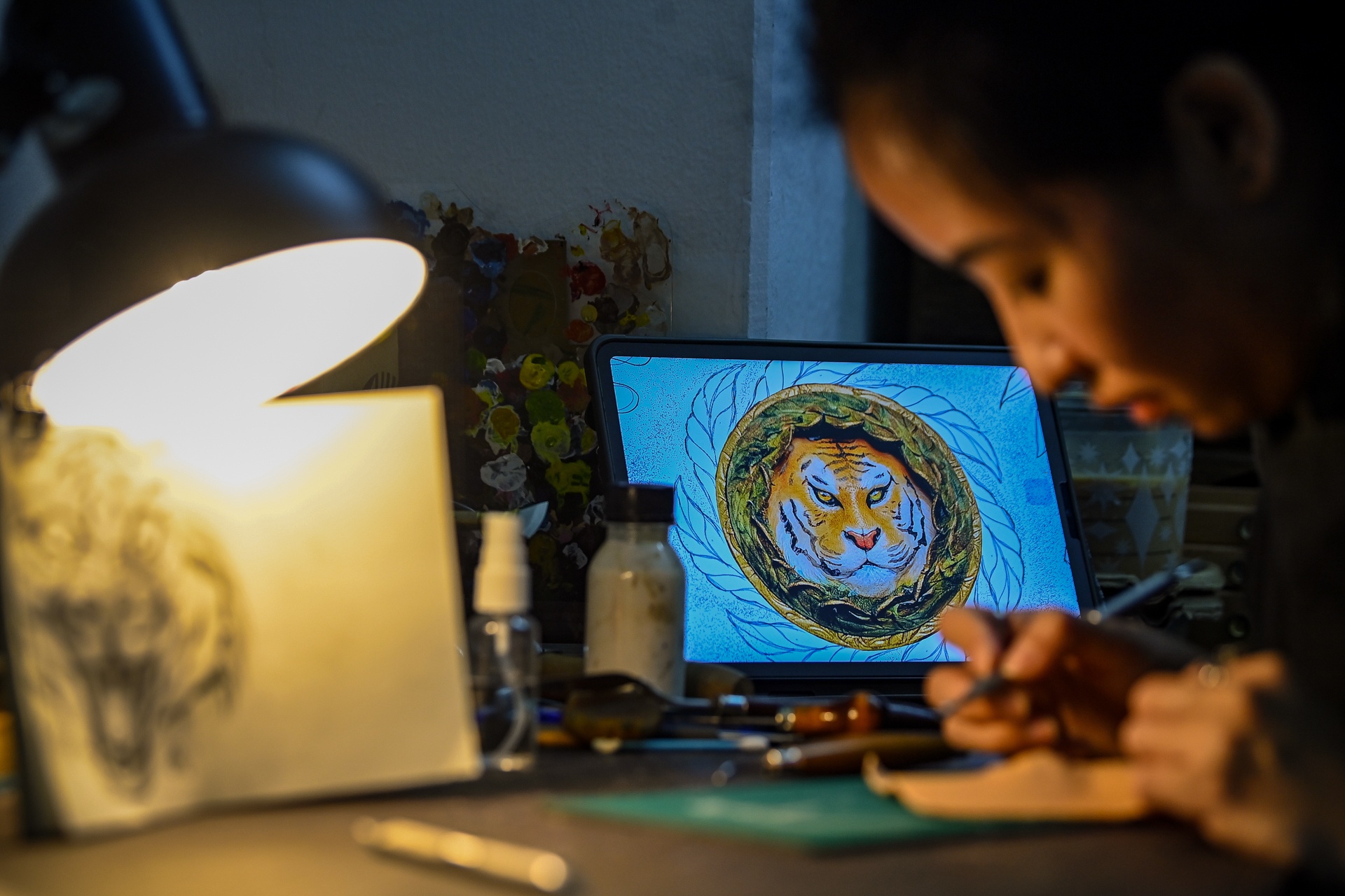 Phu dieu bang da hut khach dip Tet anh 8