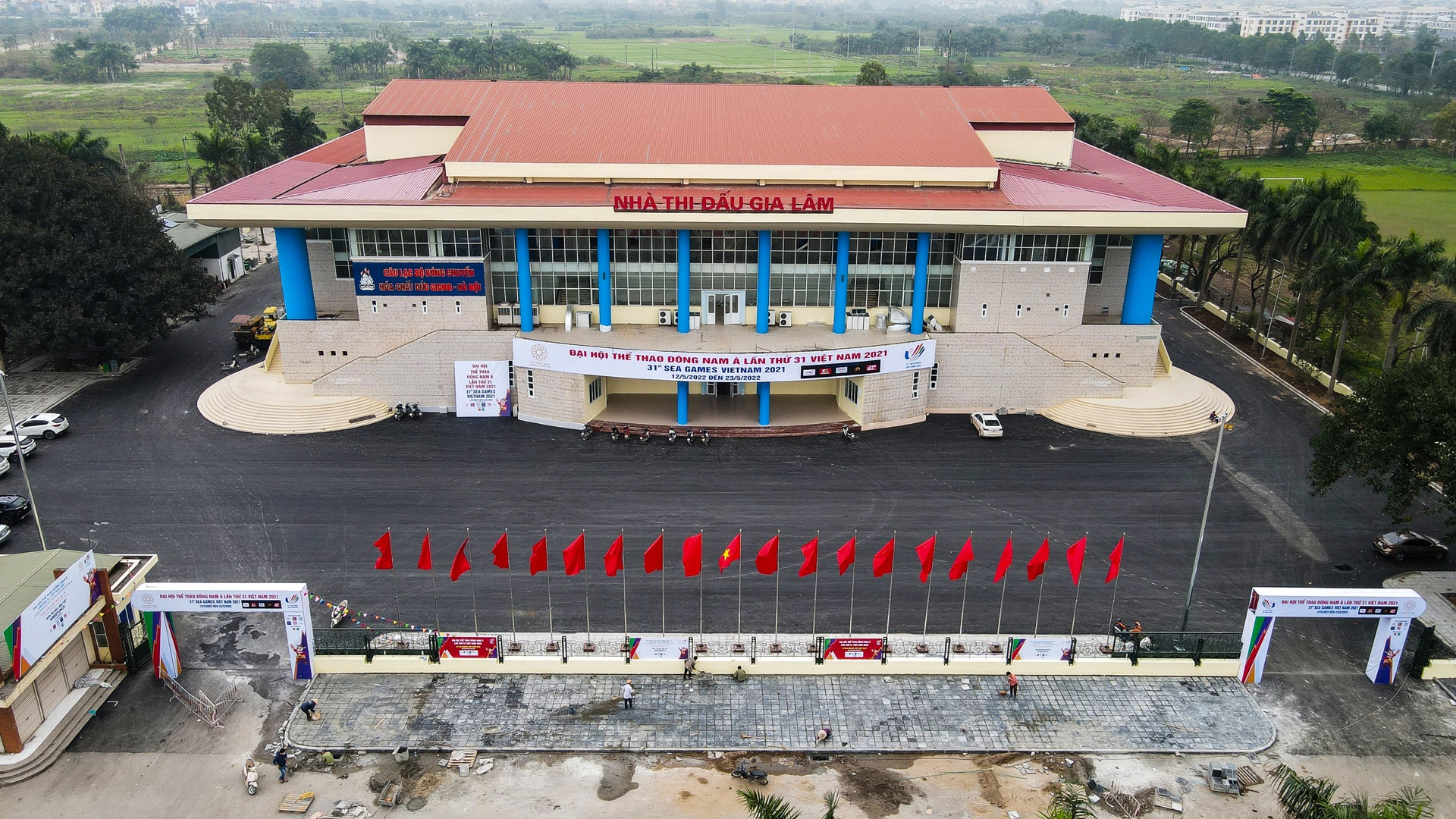 Cai tao san van dong phuc vu SEA Games 31 anh 23