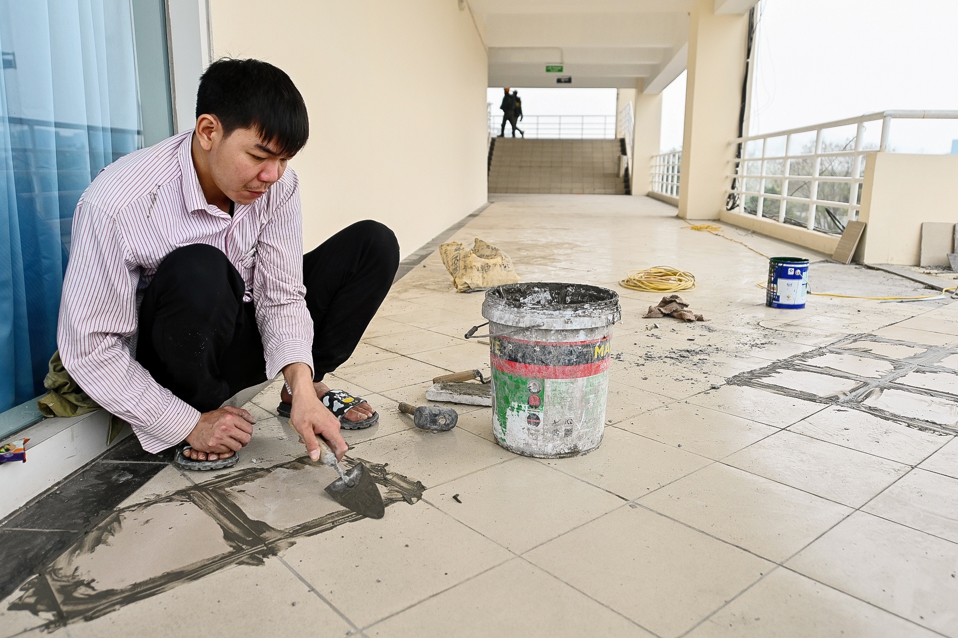 Cai tao san van dong phuc vu SEA Games 31 anh 9