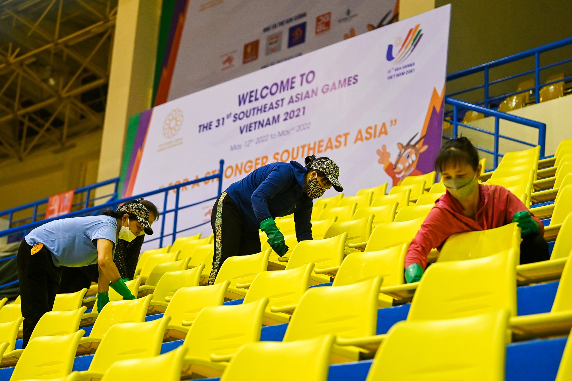 Cai tao san van dong phuc vu SEA Games 31 anh 19