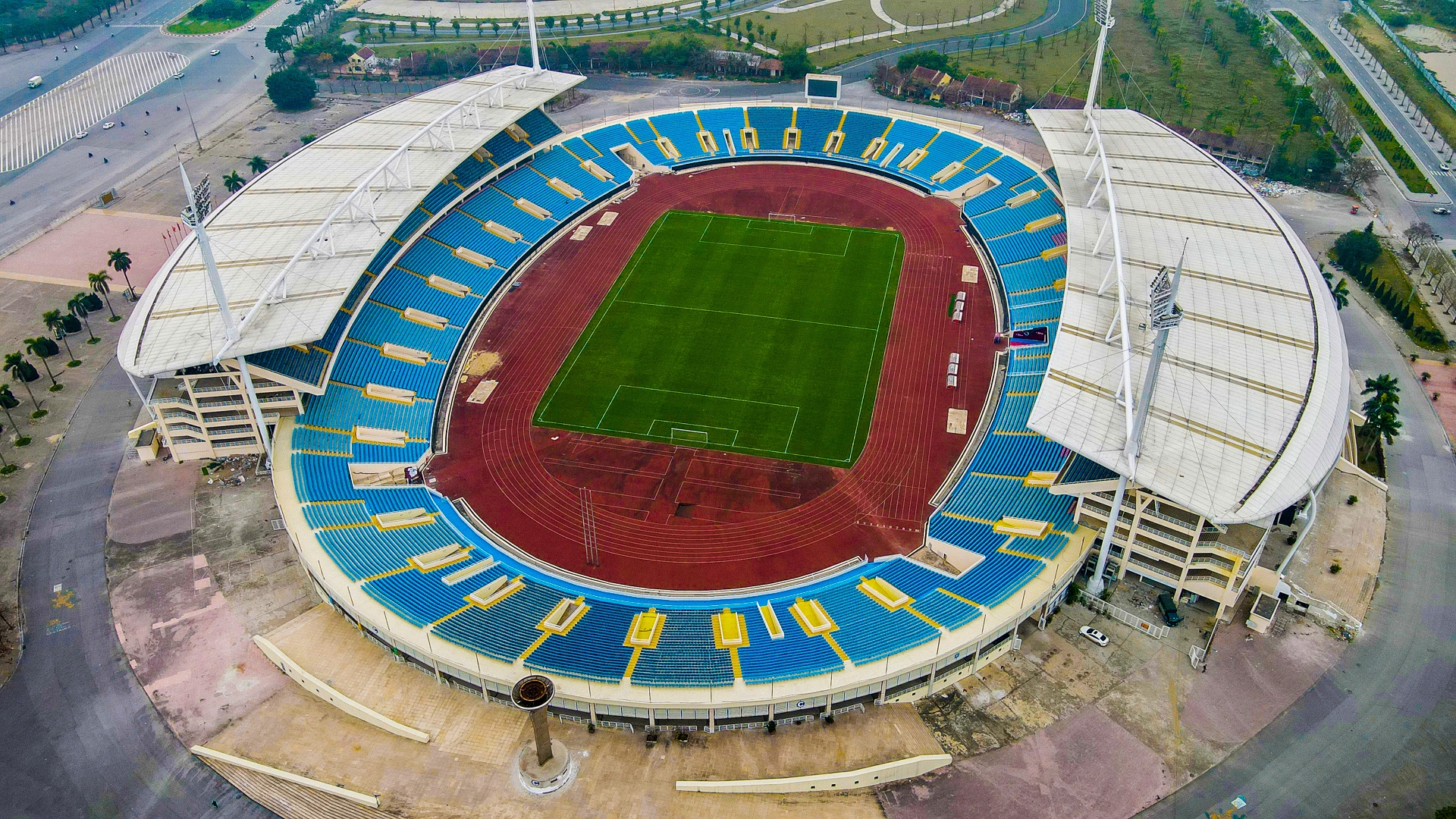 Cai tao san van dong phuc vu SEA Games 31 anh 1