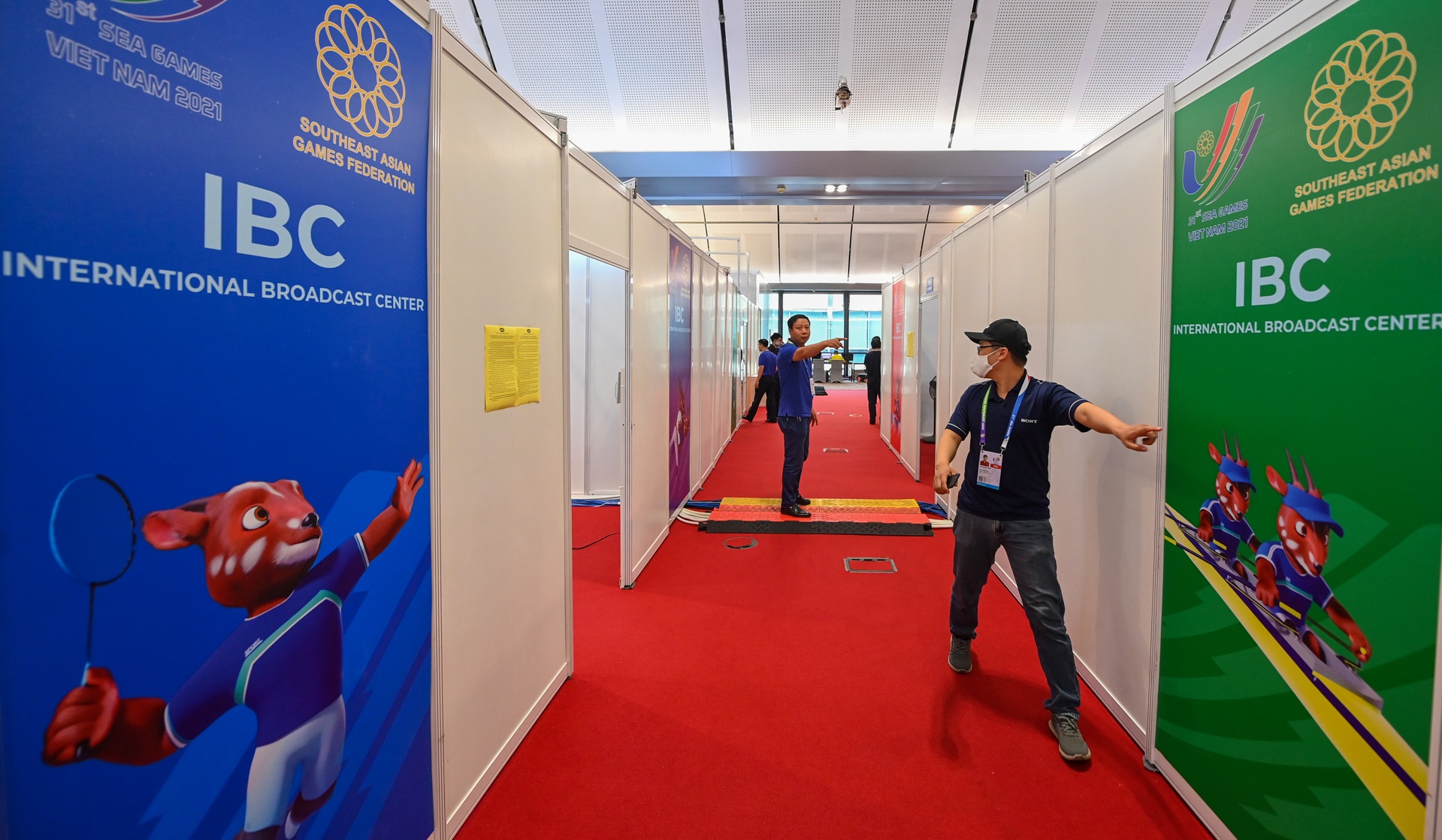 Trung tam bao chi phuc vu SEA Games 31 anh 7