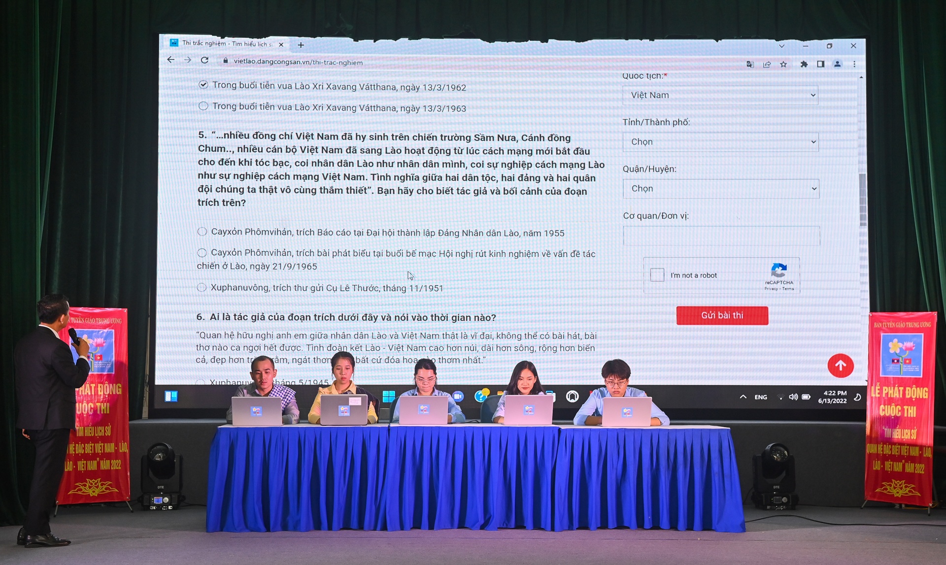 Cuoc thi tim hieu quan he Viet Nam - Lao anh 7