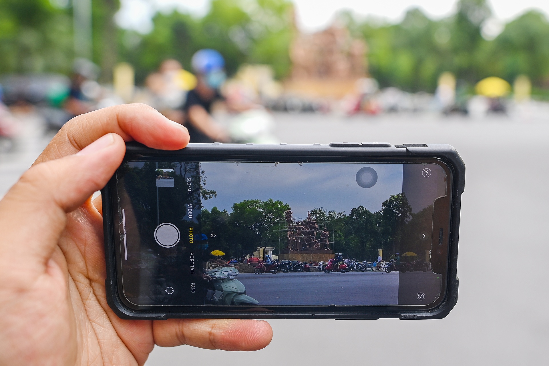 Tuong dai chien si canh sat o Ha Noi anh 12