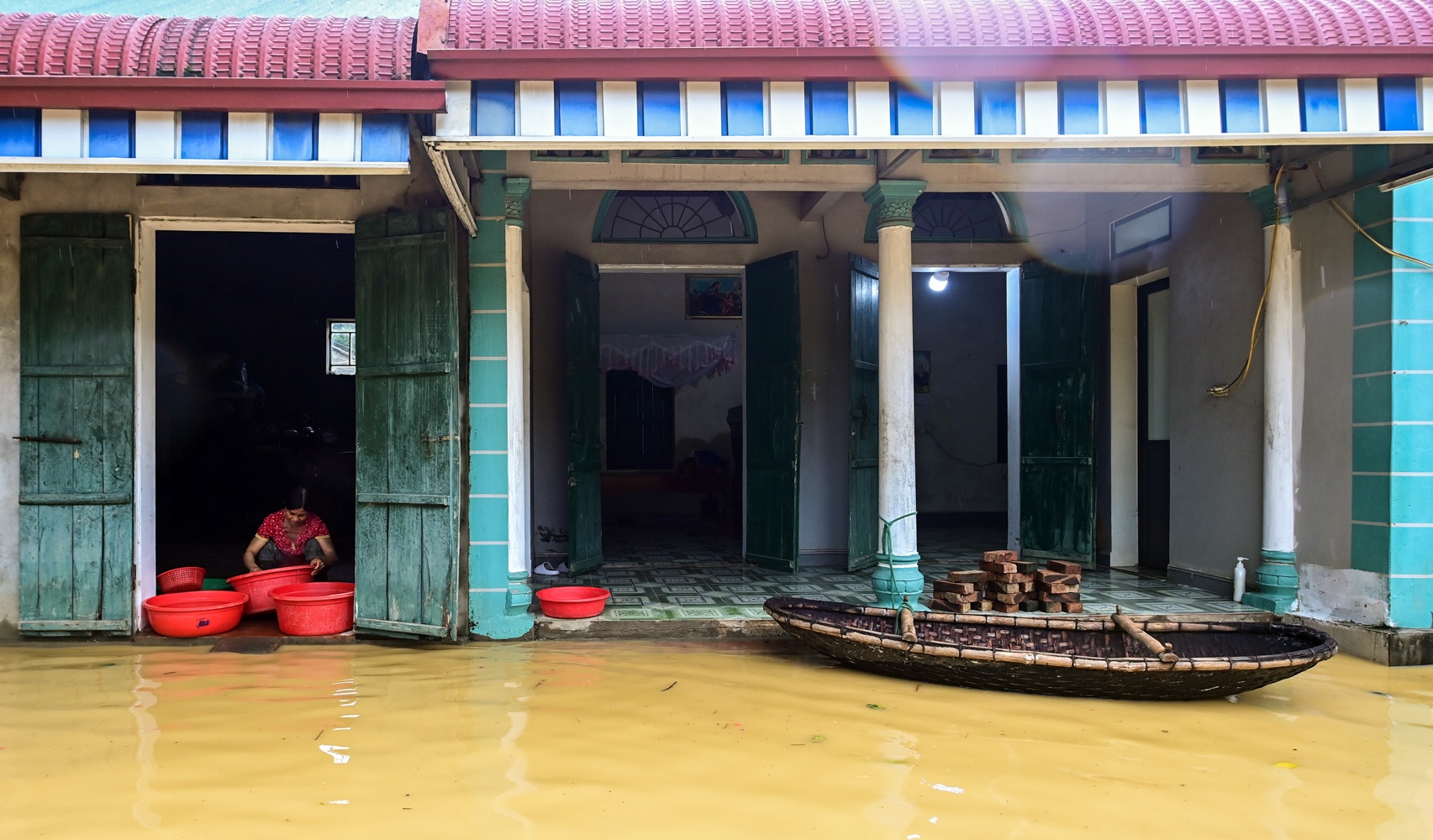 Ngap lut Ha Noi anh 15