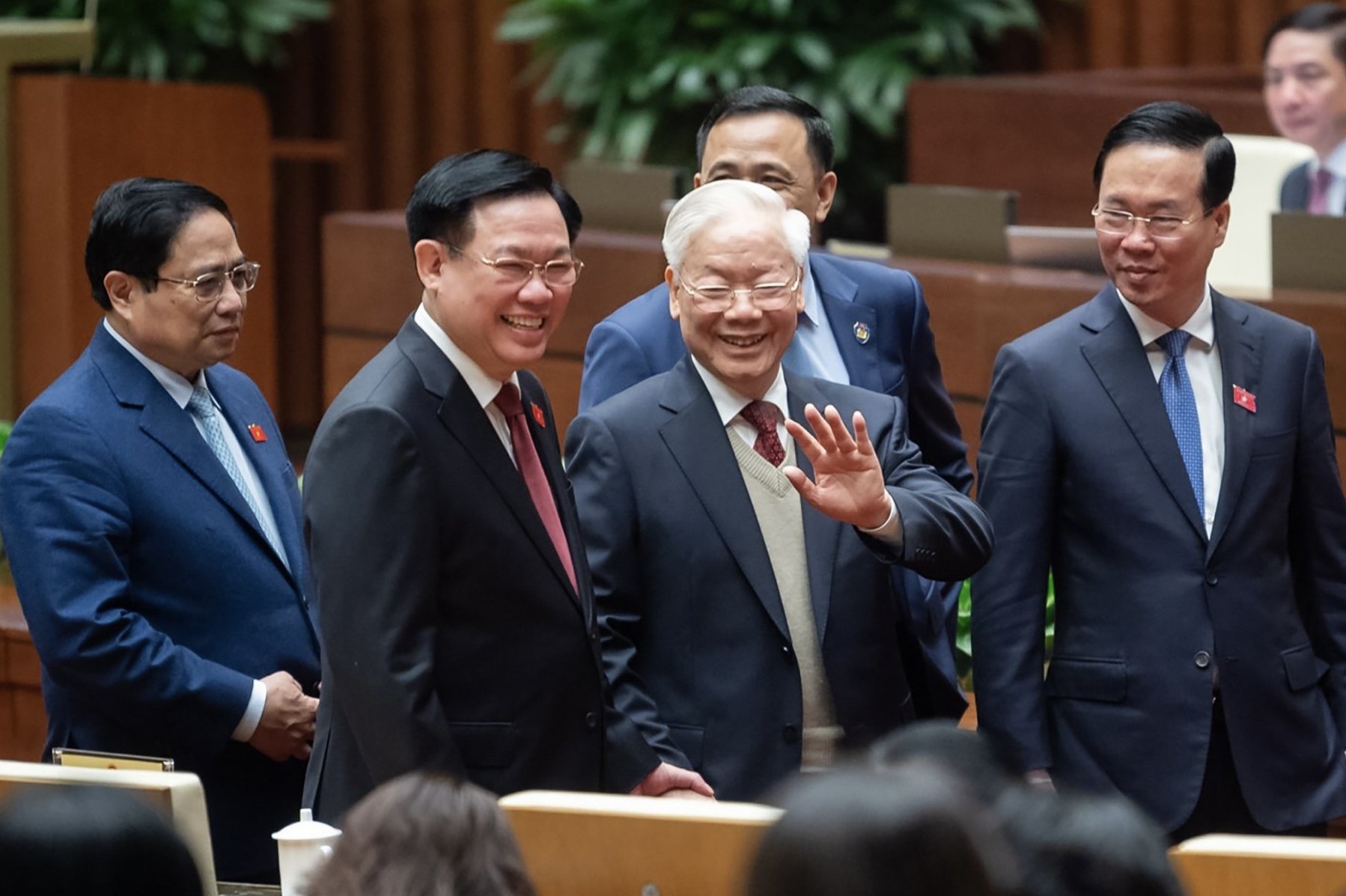 Tong bi thu Nguyen Phu Trong du ky hop bat thuong lan 5 cua Quoc hoi hinh anh