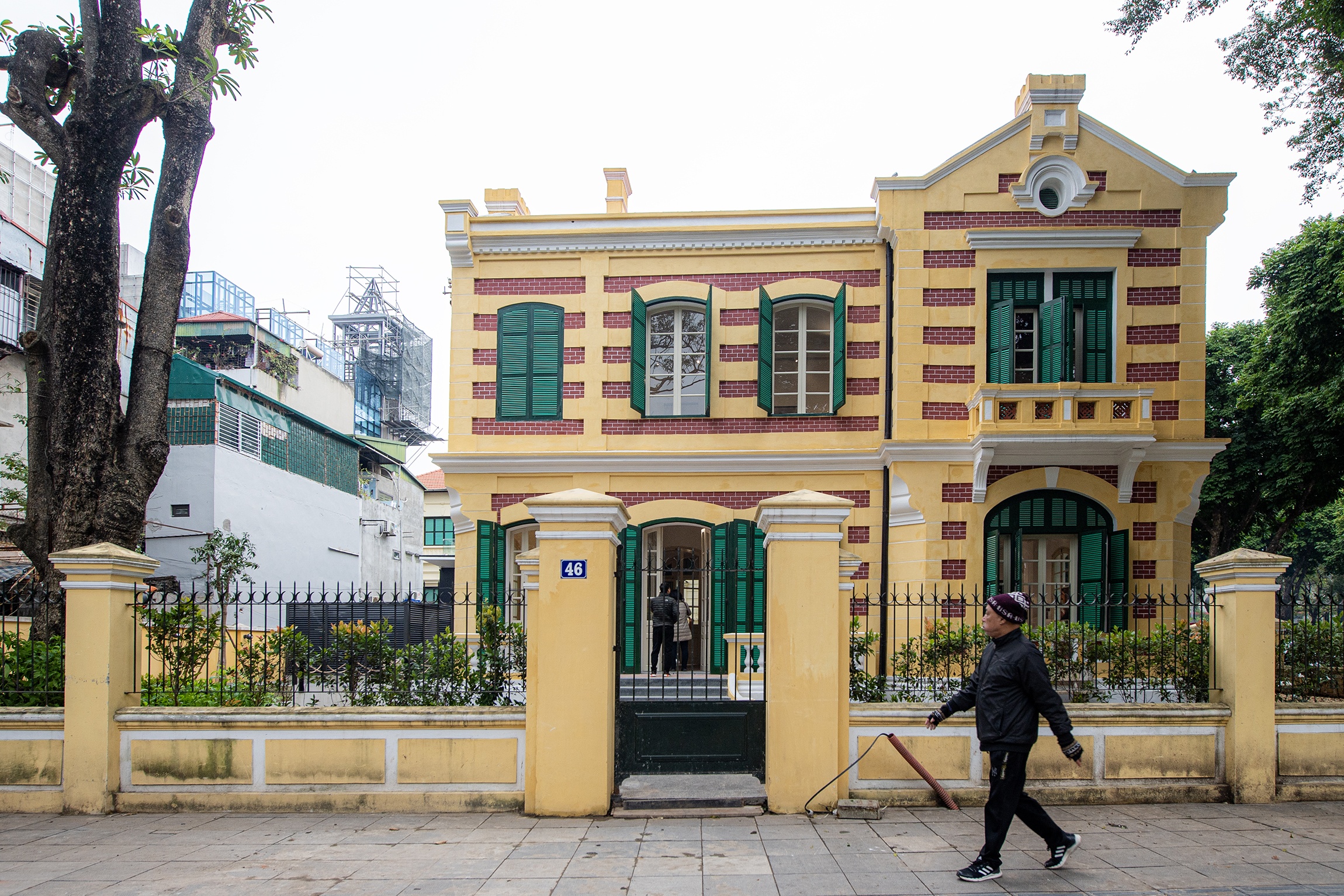 Biet thu Phap co anh 3