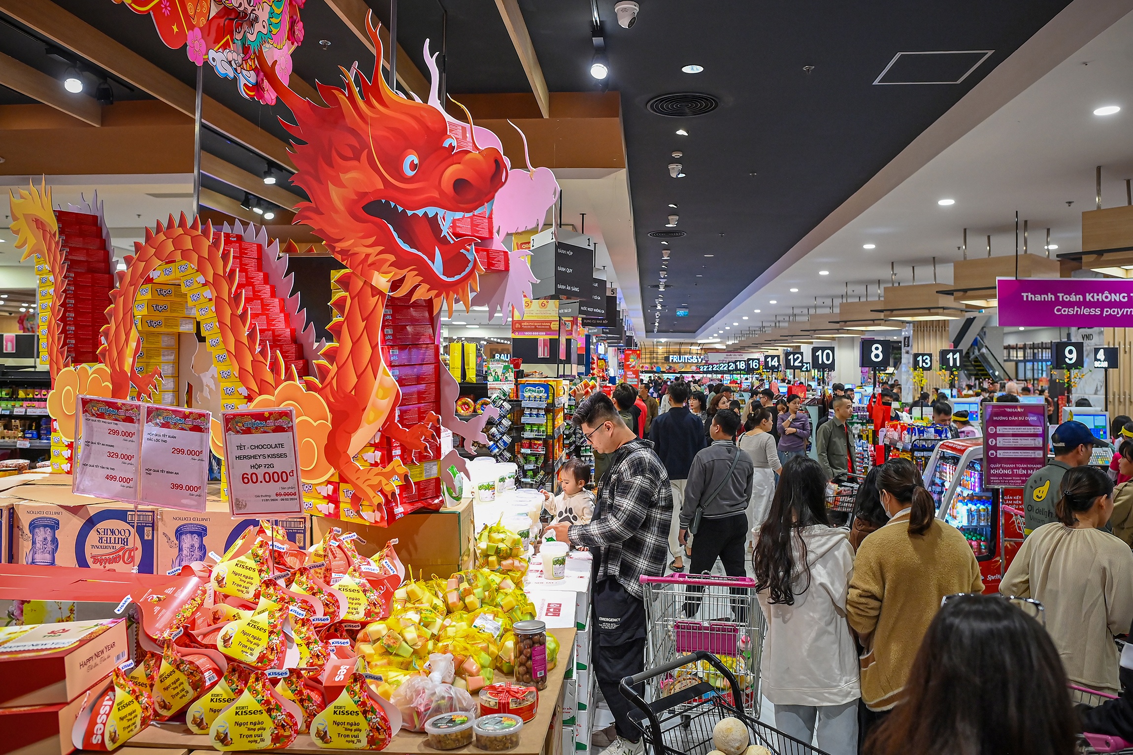 Mua sam dip Tet anh 1