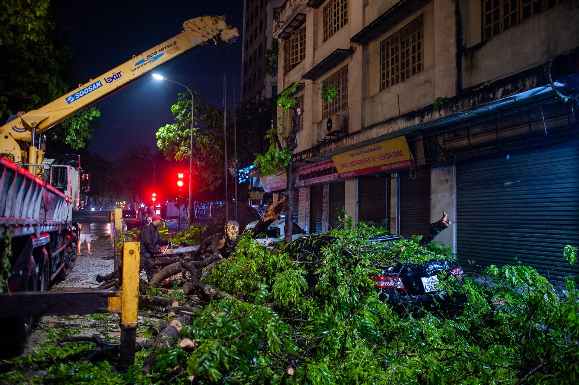 Mua giong o Ha Noi anh 2