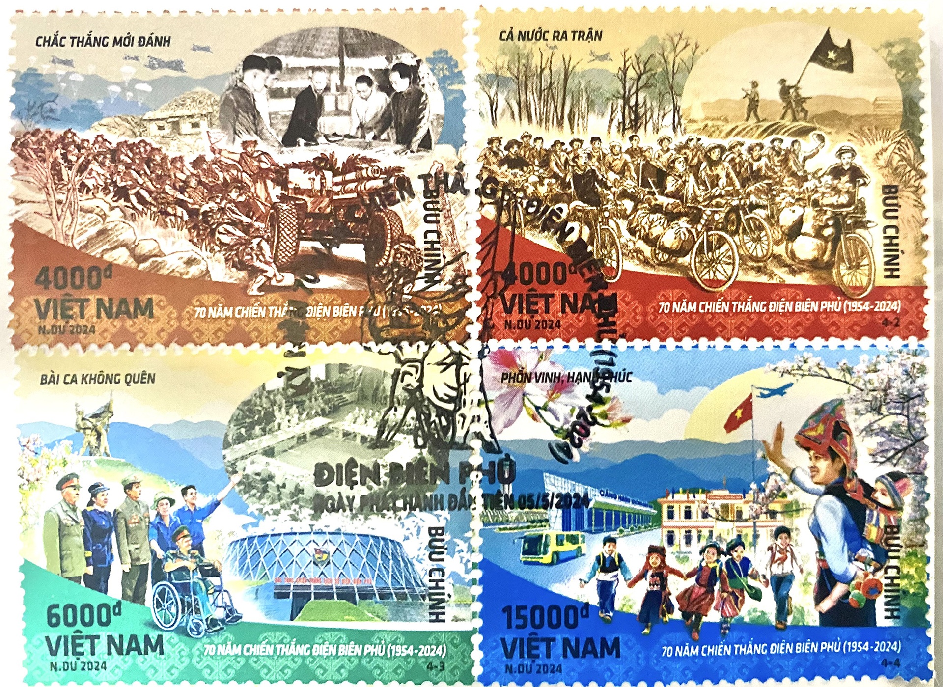 Bo tem dac biet ky niem 70 nam chien thang Dien Bien Phu hinh anh