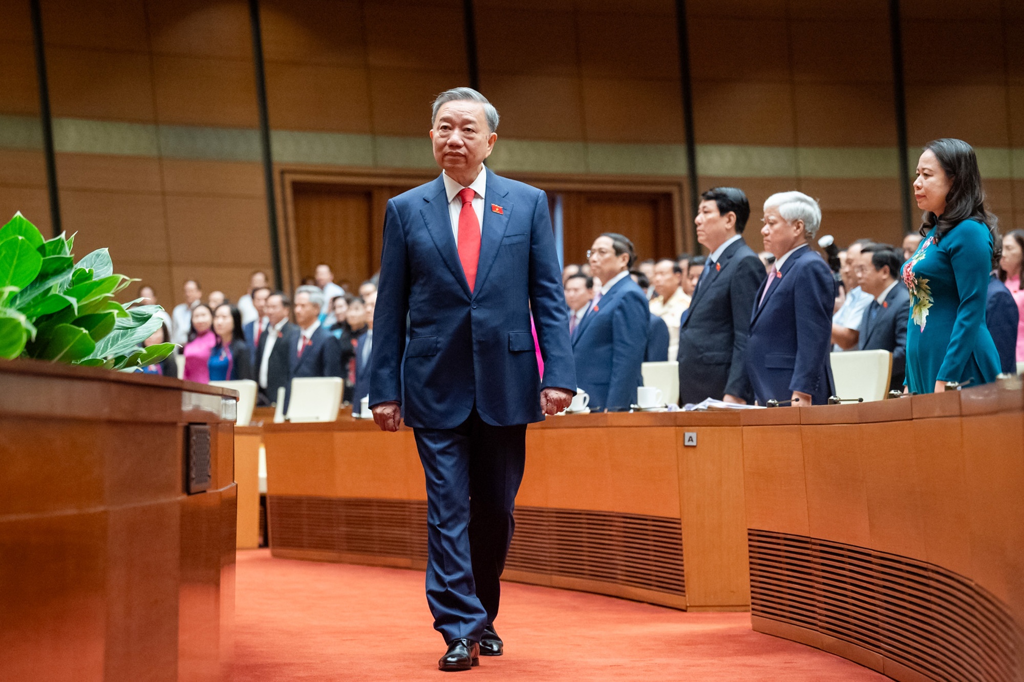 Le tuyen the cua tan Chu tich nuoc To Lam hinh anh