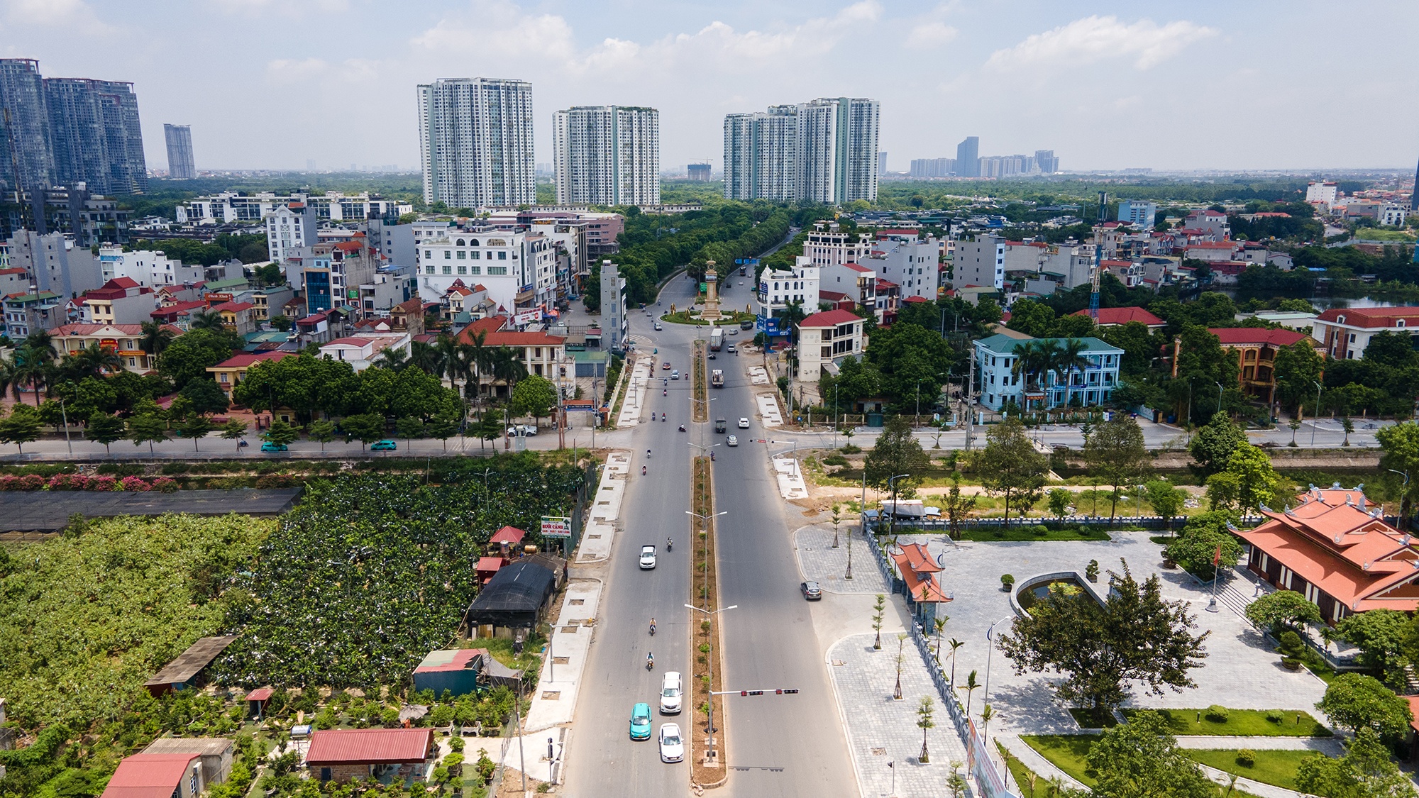 Can canh tuyen duong 3.000 ty dong ket noi Ha Noi - Hung Yen hinh anh