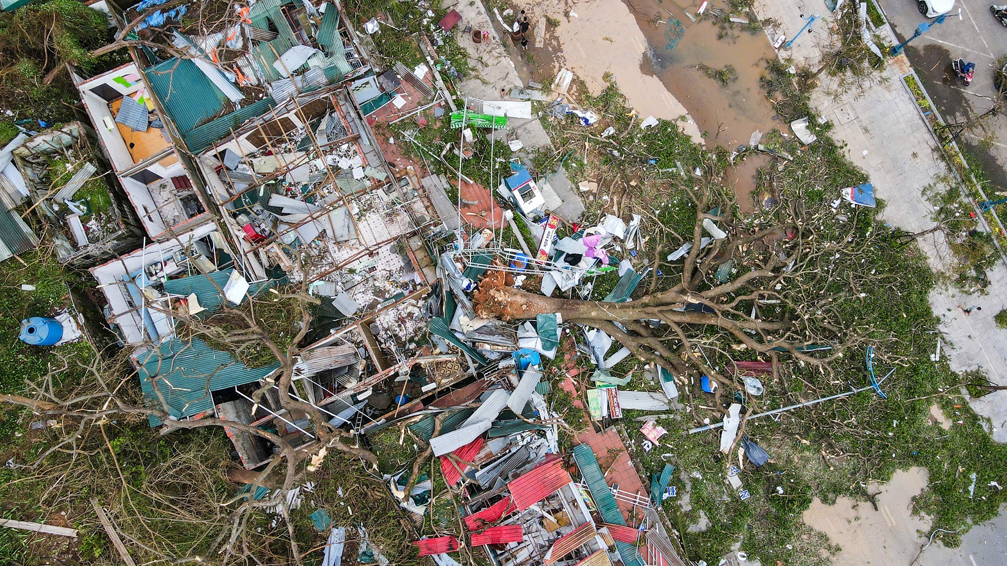 Ha Long sau bao anh 1