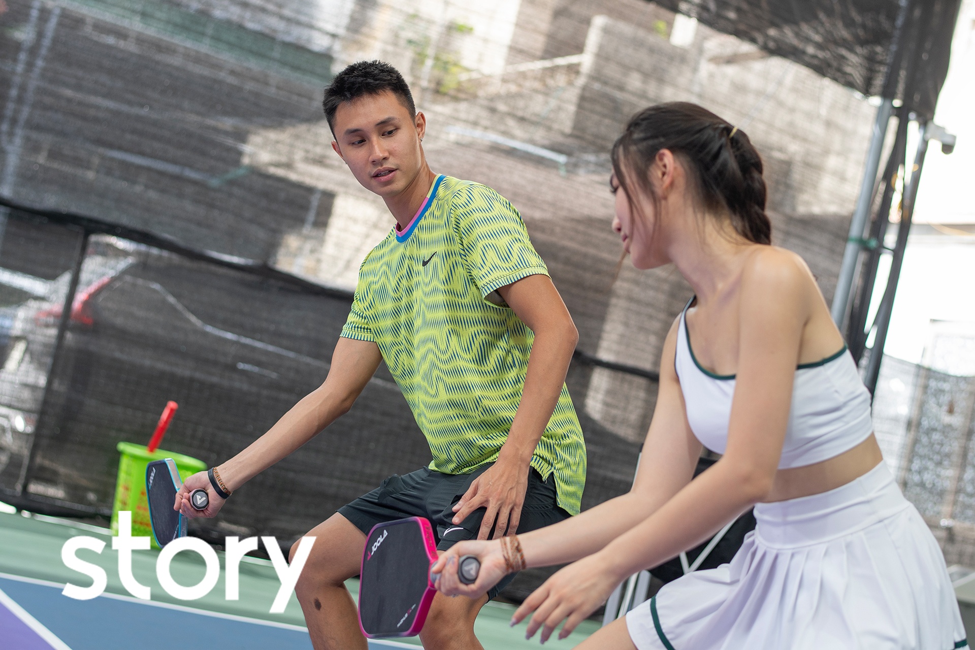 Mot ngay cua HLV pickleball tung 2 lan vo dich giai tennis toan quoc hinh anh