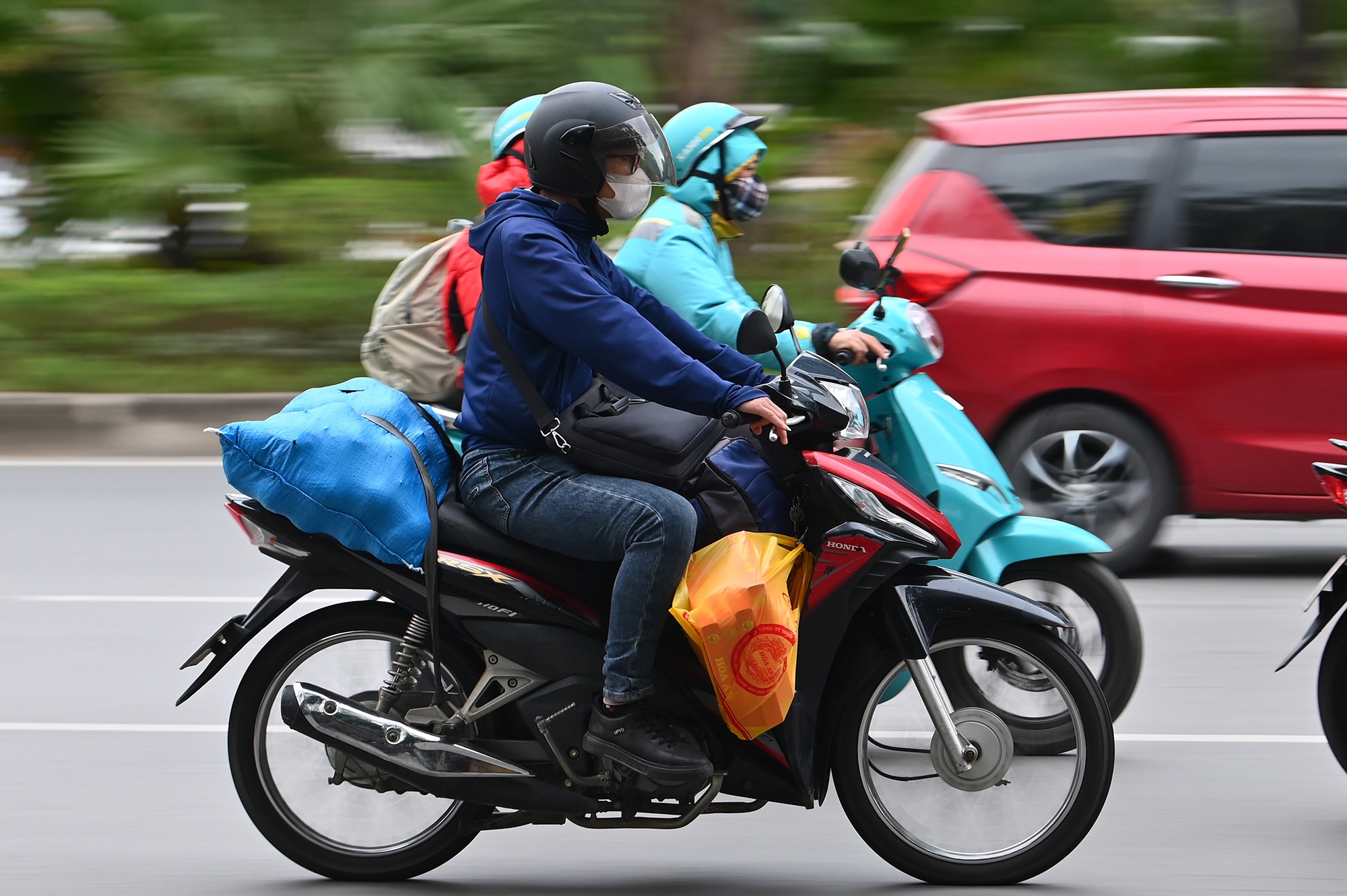 Giao thong dip nghi le anh 8