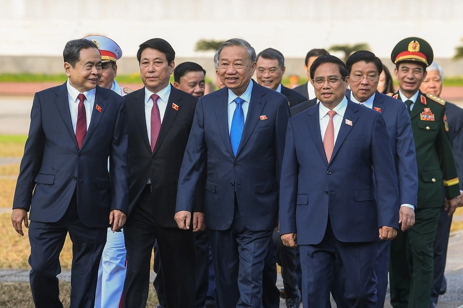 Lanh dao Dang, Nha nuoc du khai mac ky hop cuoi cua Quoc hoi khoa XV hinh anh