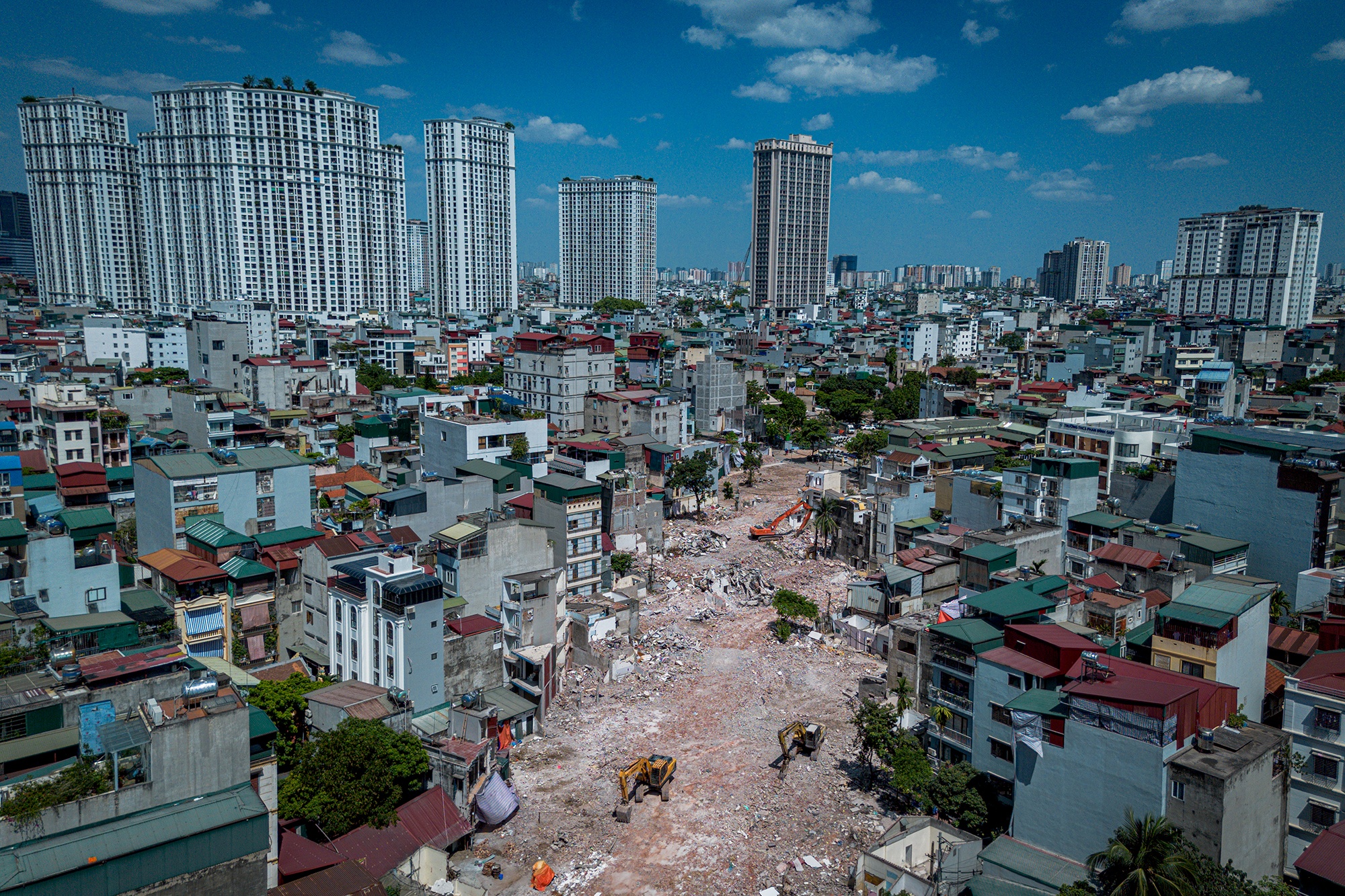 Noi do Ha Noi thanh dai cong truong voi hang loat du an ha tang but toc hinh anh
