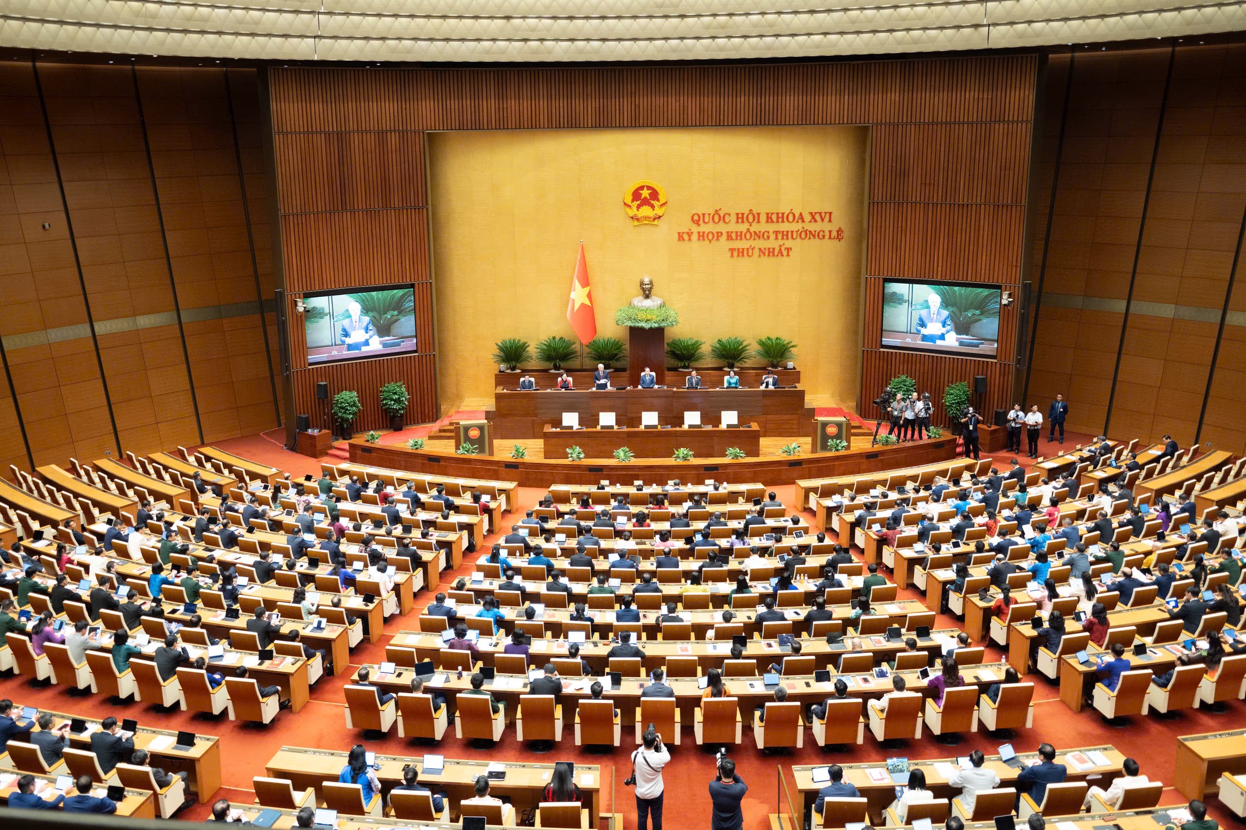 Họp Quốc hội ảnh 1