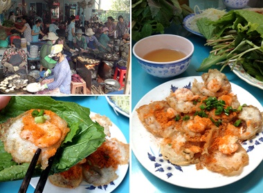 Chau chuc o quan banh khot sieu dong, sieu 'hot' hinh anh