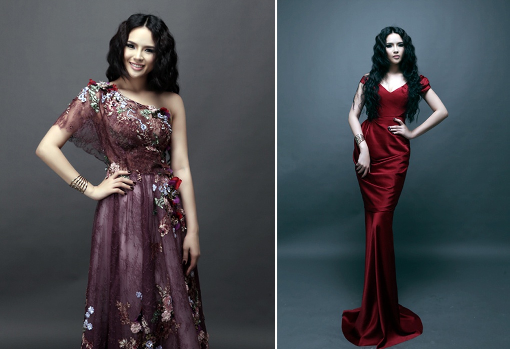 Bat loi trang phuc Lai Huong Thao du thi Miss World 2013 hinh anh