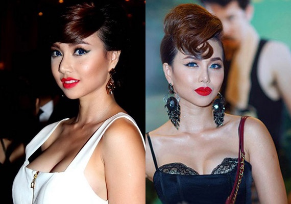 My nhan Viet xau te vi trang diem qua da hinh anh