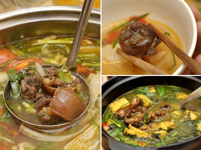 Mat troi an ech om chuoi dau, lau duoi bo Trieu Viet Vuong hinh anh