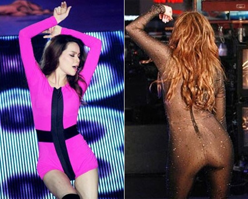 Sao nu xau - dep khi dien bodysuit hinh anh