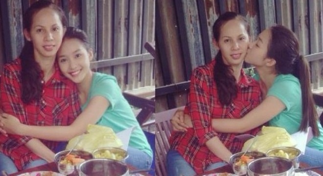 Hot girl Kha Ngan lan dau khoe me hinh anh