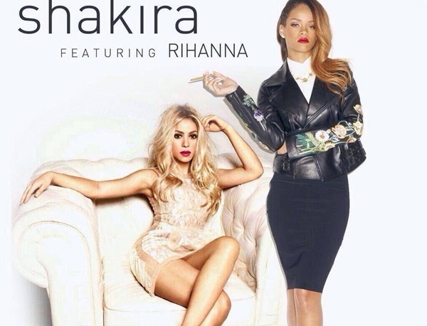 Shakira boc lua cung Rihanna trong ca khuc moi hinh anh