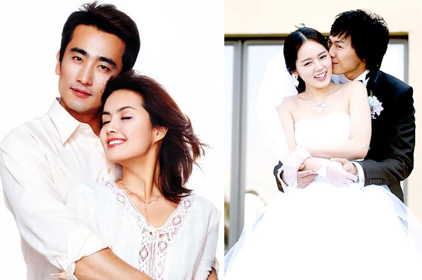 Nhung cap vo chong dat gia nhat Kbiz hinh anh