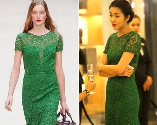 Hinh anh so sanh thu vi kieu nu Viet va sieu mau mac do hieu hinh anh