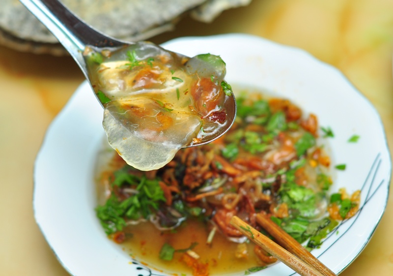 Banh beo mien Trung be xiu xiu o Nguyen Khang hinh anh