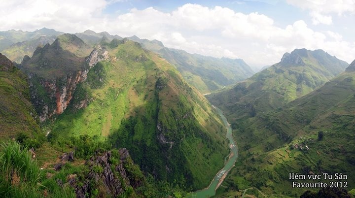 Hẻm vực Tu Sản. Ảnh: FB Faith.