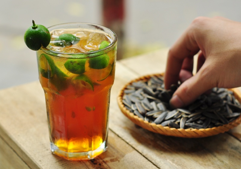 Trà quất - món giải khát có thể là 