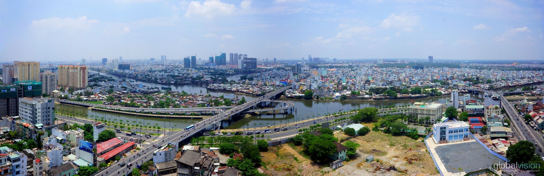 Khu vực giáp ranh quận 5 và quận 8.