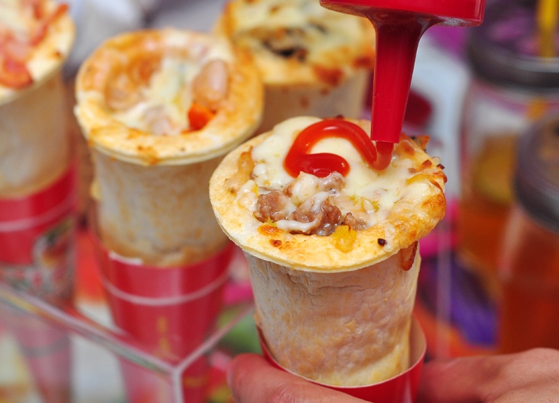 Pizza oc que ngon la khong dau co o Ha thanh hinh anh