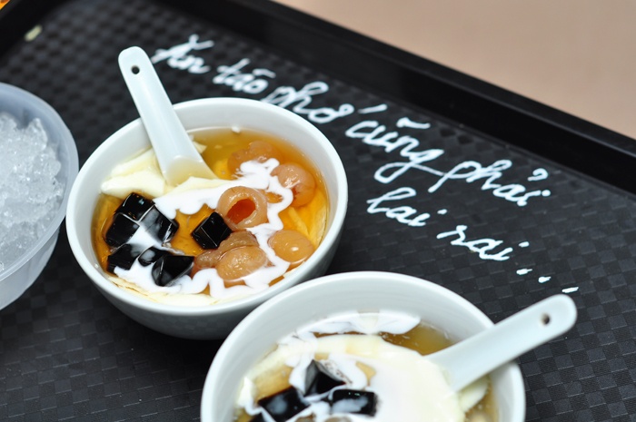 Slogan của quán...