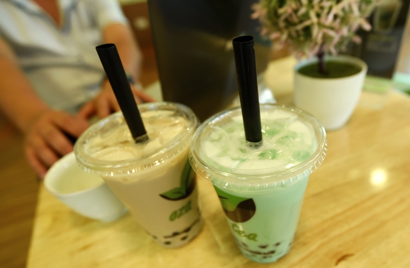 Den quan tra sua Viet de tron nang he hinh anh