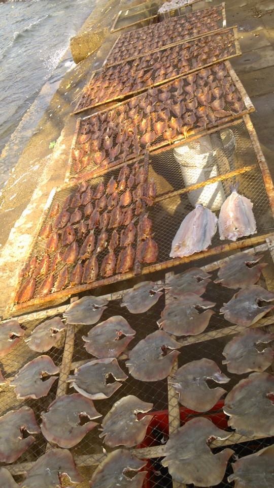 Thưởng thức các loại hải sản trên đảo cũng là một thú vị. Mực, tôm, ghẹ…ở đây rất tươi và giá cả cũng rất “mềm”. Nếu ở nhà dân, du khách tha hồ ra bến cảng để lựa chọn hải sản và chỉ việc đem về thuê chủ nhà chế biến. Nếu không, du khách cũng có thể thưởng thức tại các quán ăn trên biển. Các hải sản ngon ở đây phải kể đến như sò điệp nướng mỡ hành, cháo nhum, mực trứng hấp gừng, canh chua cá bóp…