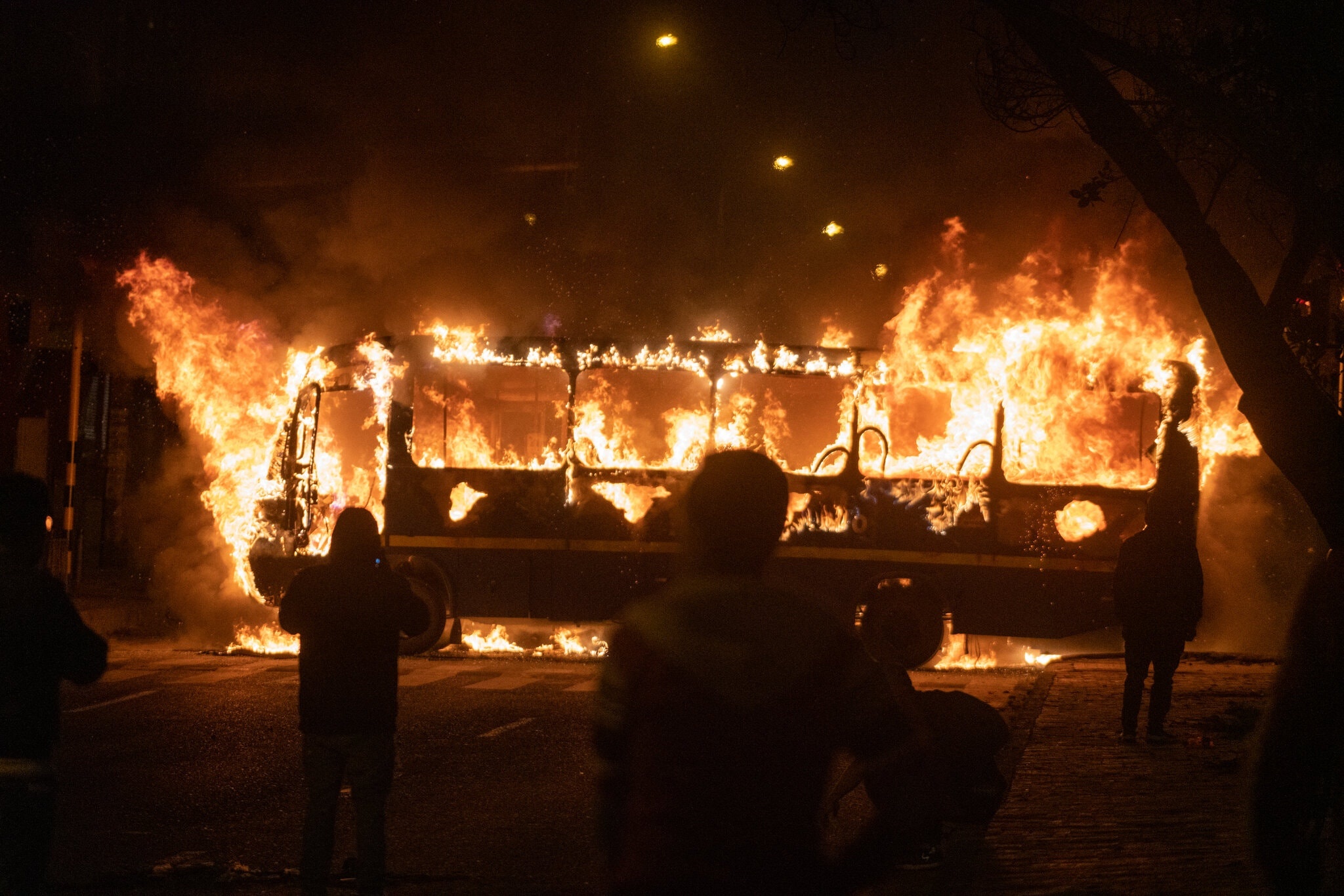 bieu tinh o Colombia anh 3