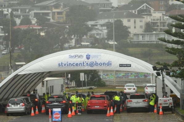 Bung dich tai Australia anh 1