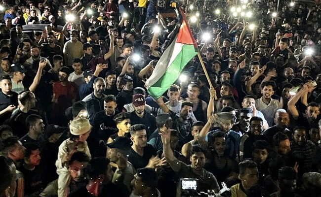 Xung dot o Dai Gaza anh 1