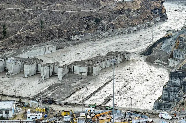 Khoi da tuyet nhu bom nguyen tu o tham hoa Chamoli lam 204 nguoi chet hinh anh