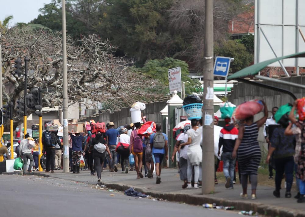 bieu tinh o Nam Phi anh 3