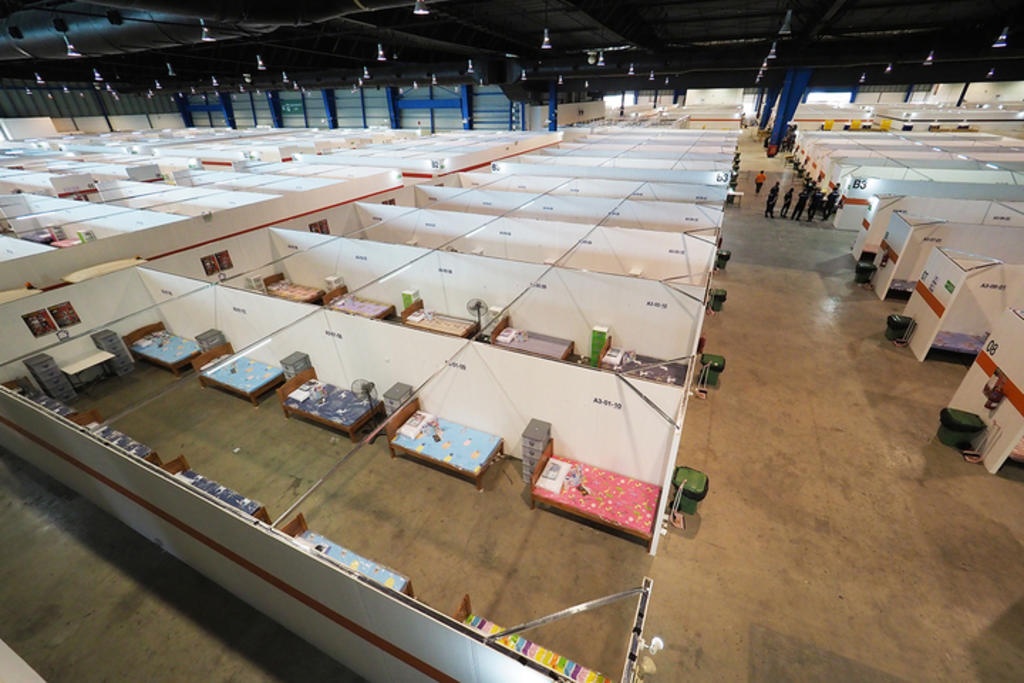 Dich Covid-19 o Singapore anh 6