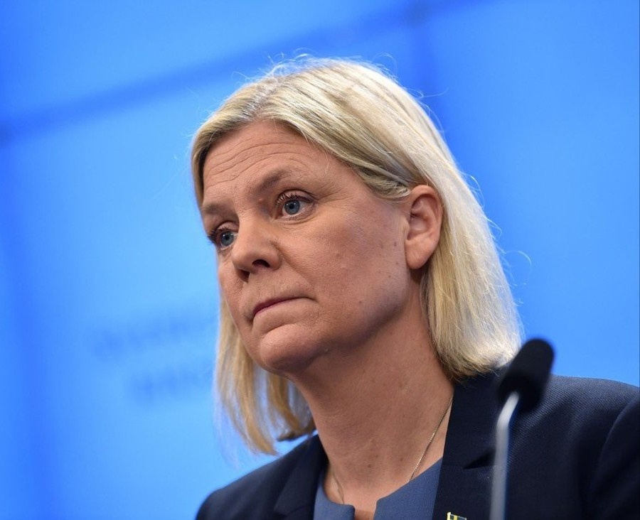 Nu thu tuong dau tien cua Thuy Dien tu chuc sau chua day 12 gio dac cu hinh anh