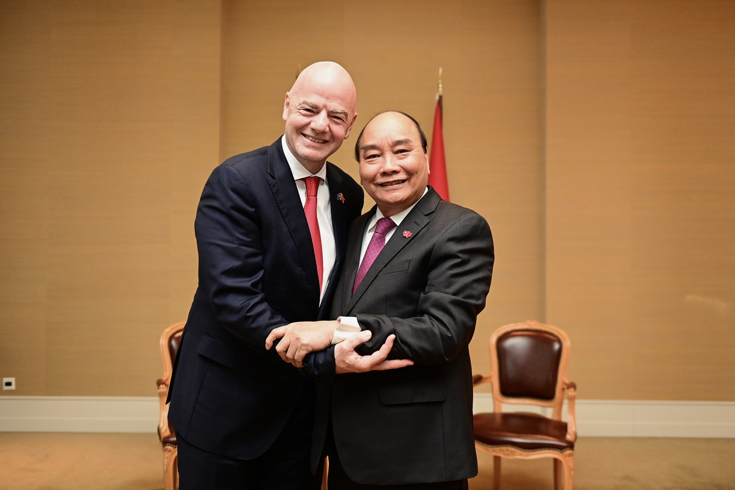 Chu tich nuoc gap chu tich FIFA anh 3