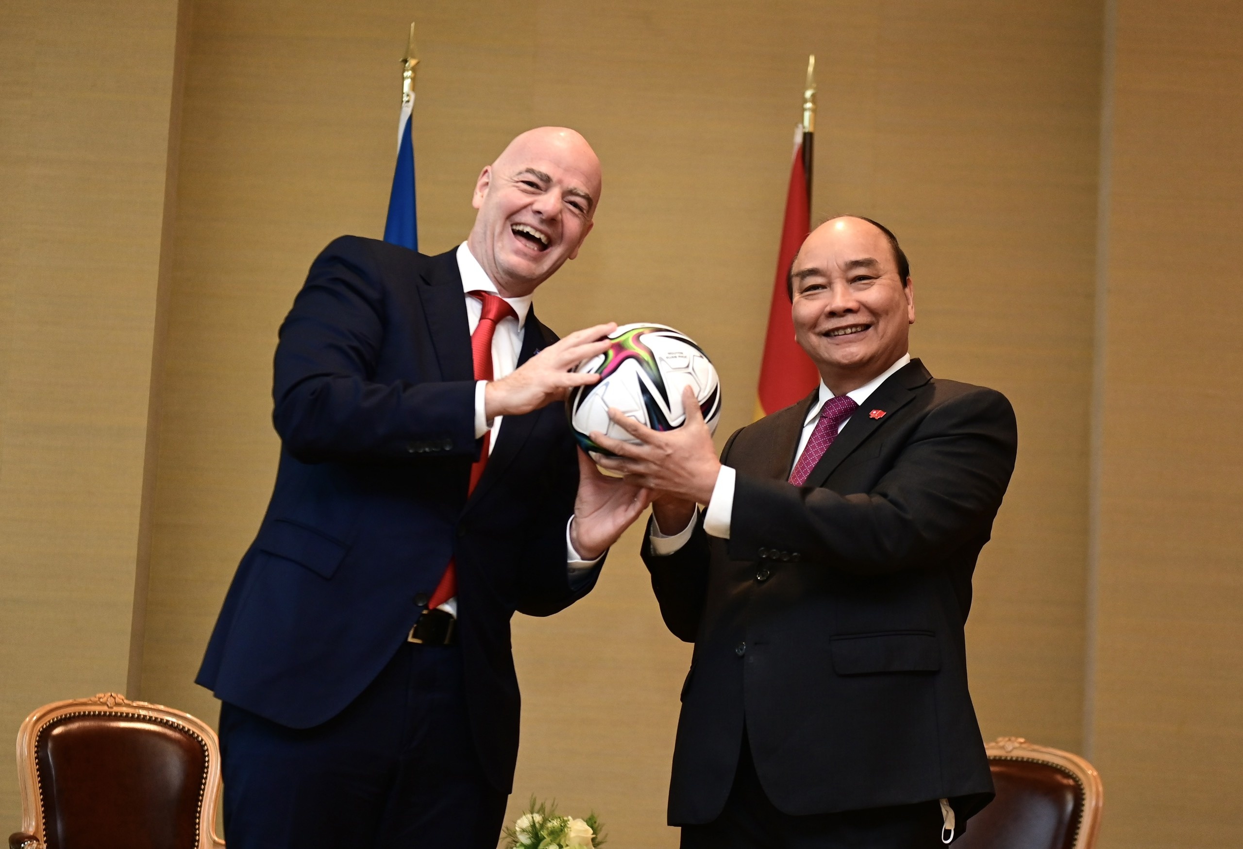 Chu tich nuoc gap chu tich FIFA anh 6