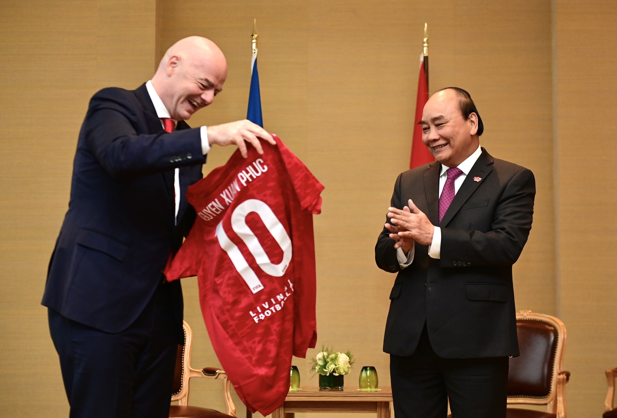 Chu tich nuoc gap chu tich FIFA anh 5