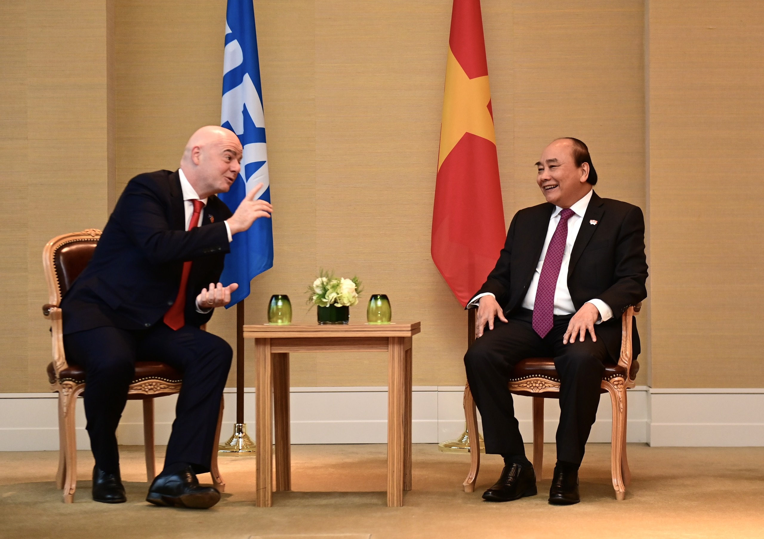 Chu tich nuoc gap chu tich FIFA anh 2